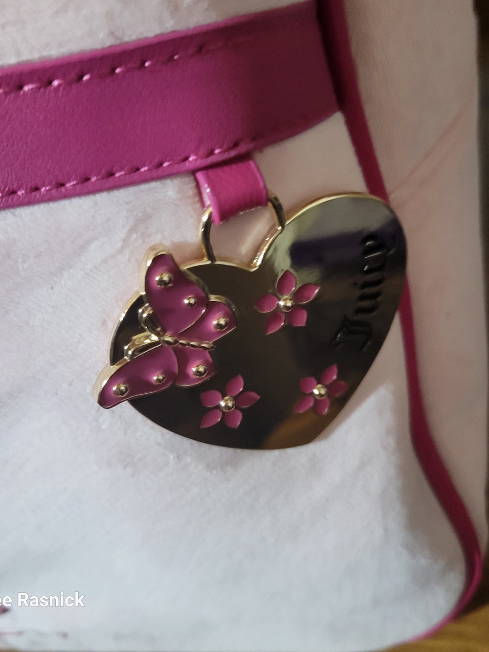 Price Is Firm. Juicy Couture Flamingo Juicy In The Sky Weekender Bag. Nwt. - Picture 2 of 6